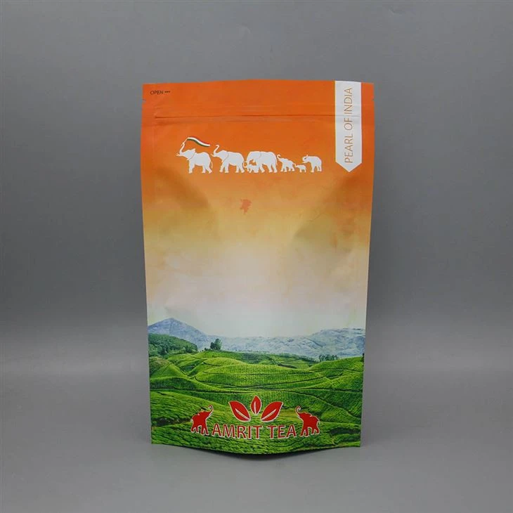 Stand Up Kraft Pouch